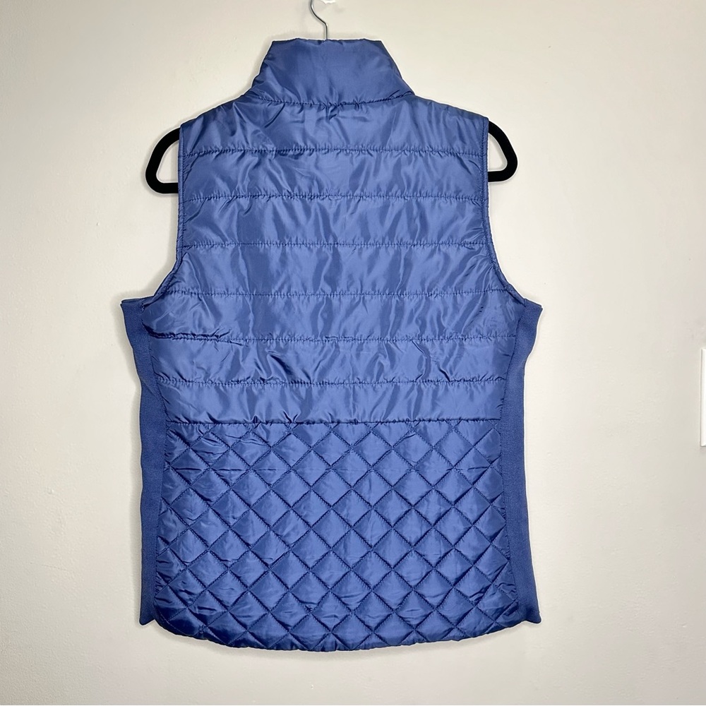 U.S. Polo Assn. Women's Blue Puffer Vest Size M - Picture 4 of 7